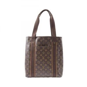 LOUIS VUITTON Brown Monogram Leather Tote Bag